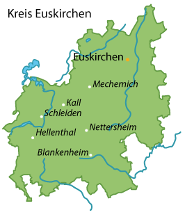 Euskirchen (Landkreis) Karte