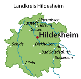 Hildesheim (Landkreis) Karte